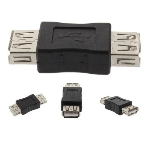 Adaptador Emenda Usb 2.0 Fêmea P/ Fêmea