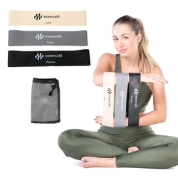 Faixas Elástica Exercícios Fisioterapia Yoga Alongamento Pilates Essencefit