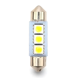 Lampada Torpedo Tarponn Tp-5317 Led Sj-5050-3smd-36mm 12v 6000k Sem Blister