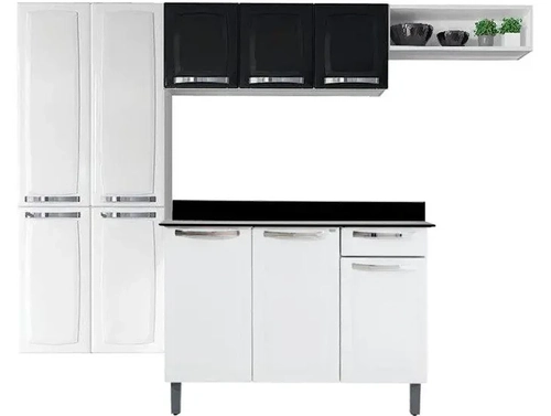 COZINHA ROSE 4 PEÇAS AÇO 7 POSTAS