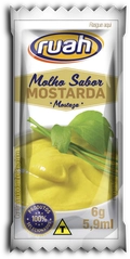 Mostarda Sache 6g Ruah ( FARDO C/ 12 )