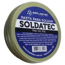 Pasta Soldar Lata 50Gr Implastec