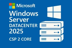 Windows Server 2025 Microsoft Datacenter 2 Core Perpétuo Csp - Dg7gmgf0pwhd-004