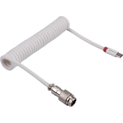Cabo Coiled Fortrek Helix Branco