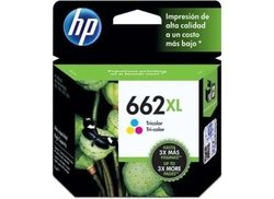 Cartucho De Tinta Original HP 662XL Colorido CZ106AB 8ml