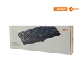 Kit Teclado e Mouse Sem Fio, KW211, Preto, Lecoo