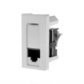Modulo Conector Tomada Legrand Pial Plus+ Dados Lcs2 Rj45 Cat5e Branco  615045bc