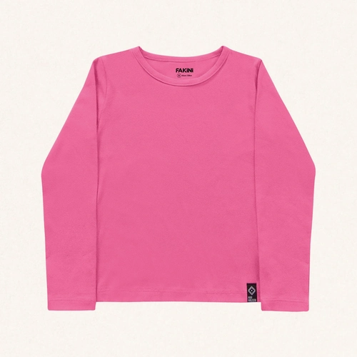 Blusinha Manga Longa Básica Fakini - Feminina