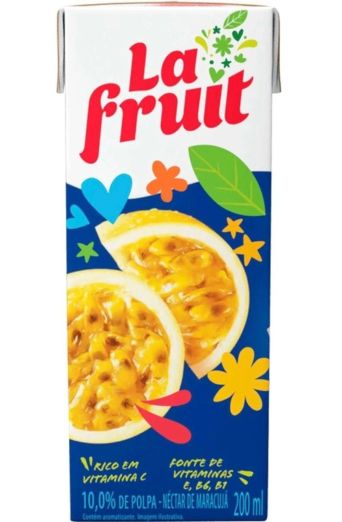 Suco De Maracujá Lá Fruit 200ml