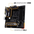 Placa Mãe Asus TUF GAMING B550M-PLUS AM4 4xDDR4 HDMI DisplayPort M.2 USB 3.2 RGB