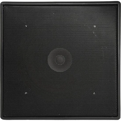 Kit Arandela 6” Full Range Orion 55w Rms Quadrada Preta - Par / 2