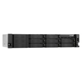 STORAGE NAS QNAP 8 BAIAS INTEL ATOM C5125 8 CORE,2.8GHZ,8GB,2x 2.5 GBE,RACK 2U - TS-855EU-RP-8G-BR
