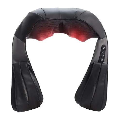 Colete Massageador Shiatsu com Luz e Aquecimento Suave Relaxshop – Alívio de Tensões e Relaxamento Muscular