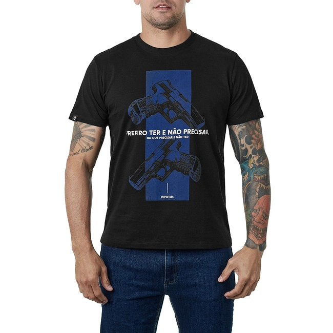 Camiseta Gun - (Invictus)