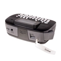 Rotulador Eletrônico Brother Pt-m95bkbp P-touch Portátil Preto Com 3 Fitas - Ptm95bkbp