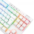 Teclado Mecânico Gamer Redragon Magic Wand Pro RGB Switch Vermelho Branco - K587W-RGB-PRO PT-RED