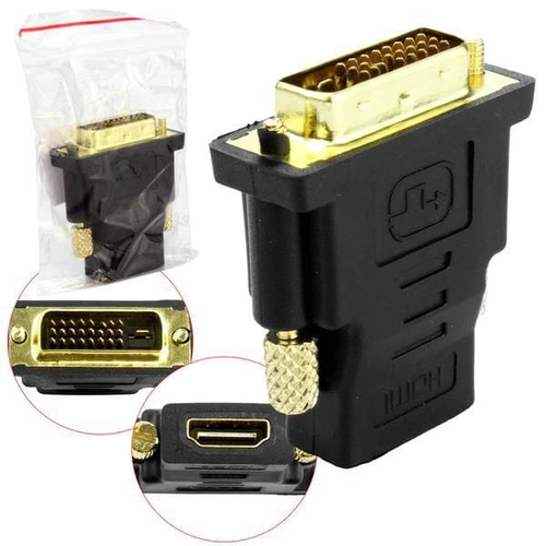 Adaptador DVI x Hdmi (DVI-D Macho x Hdmi Femea) - AD0270