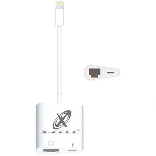 Adaptador Ethernet Flex Branco - Lightning RJ45