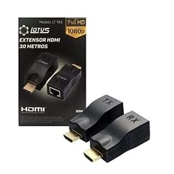 Extensor HDMI Via RJ45 Ate 30m Cat5 Cat6 1080p LT 143 Lotus