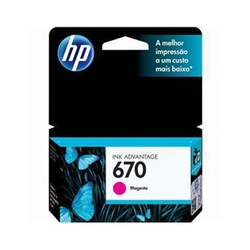 Cartucho De Tinta Hp 670 Magenta Cz115ab