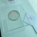 Caixa Seringas da semana Quartzo  - Logo alto relevo inicial ou desenho