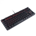 Teclado Gamer Mecânico Pcyes TKL Neron Outemu Blue Led Vermelho - PNOHBLV