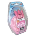 Cabo Hdmi C/ Adapt. Mini-hdmi 5m Rosa