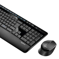 Kit Teclado e Mouse Logitech Mk345 Preto Sem Fio - 920-007821-c