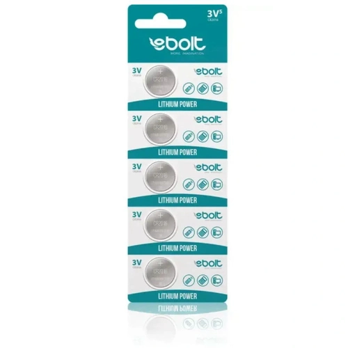 Bateria 3v Cr2016 Litio Ps-004  C/5 Ebolt