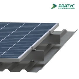 Kit Perfil Mini Trilho Alto Pratyc 55cm