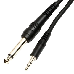 Cabo P2 Stereo Para P10 Mono Plastico