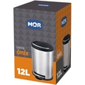 Lixeira Inox 12 Litros Ônix 008231