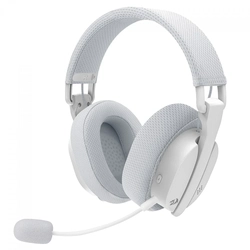 Headset Gamer Redragon Luce Sem Fio Branco - H888w