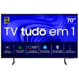 Tv 70p Samsung Crystal Smart 4k Comando Voz - Un70du7700gxzd