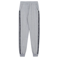 Calça Moletom Peluciado Mescla Faixa Lateral Randa Mundu - Masculina