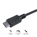 Cabo Para Impressora Usb-c Tipo-c Para USB 2.0 Pcyes 1 Metro Preto - Pucbp-1