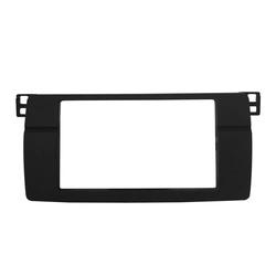 Moldura Fiamon 2 Din Bmw Serie 3 E46 1998/ 05 Preta