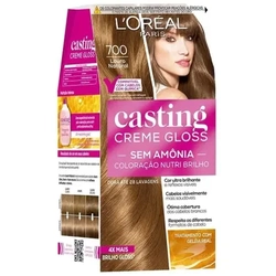Coloração Casting Creme Gloss LOréal Paris 700 Louro Natural