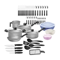 Kit Cozinha Tramontina Com Panelas, Talheres e Utensílios - 47 Peças