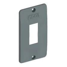 TAMPA 1 TECLA CINZA 3/4  INPOL 17