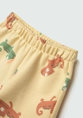 Shorts Moletom Estampado Camaleão Hering - Masculino