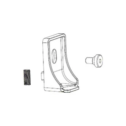 Trava Rolo Tracionador Zebra Pimpressora Zt400 P1058930-027