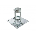 BASE P/ MASTRO 1.1/2 GALVANIZADO A FOGO