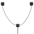 Antena Digital Interna y Hdtv 4 Em 1 Vhf/uhf/fm/hdtv Com Cabo 2,5 Metros Aquario Dtv-300