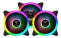 Kit Cooler FAN com 3 Unidades Gamdias Aelous 120mm RGB Lite - M2-1203