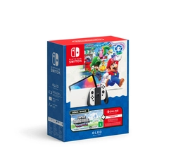 Console Nintendo Switch Oled com Super Mario Bros.Wonder + 3 Meses de Assinatura Nintendo Switch Online - HBG-S-KAASD