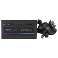 Fonte Gamer Evus Evg600 Argb 600w Selo 80 Plus Bronze