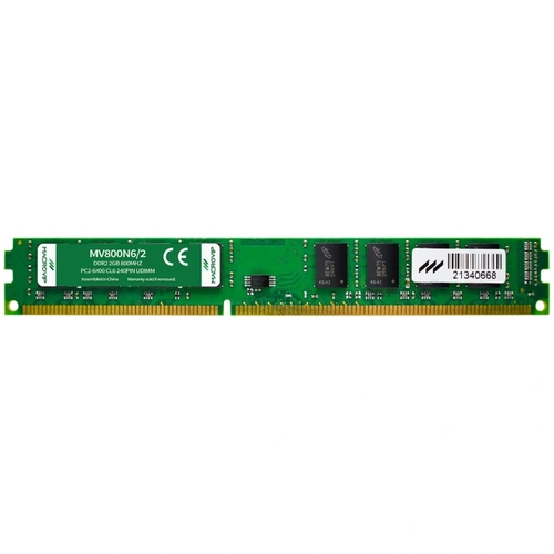 Memória Desktop 2gb ddr2 800mhz Pc2 6400 Cl6 240Pin Udimm Mv800n6/2 - Macrovip