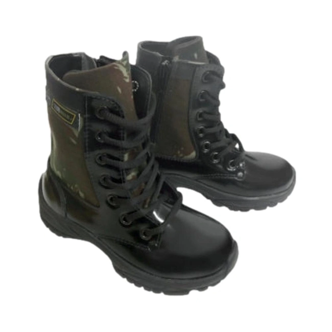 Coturno Infantil Camuflado EB