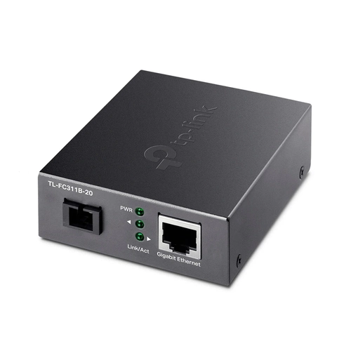 Conversor de Midia TP-Link WDM Fibra SC e Rede Gigabit TL-FC311B-2